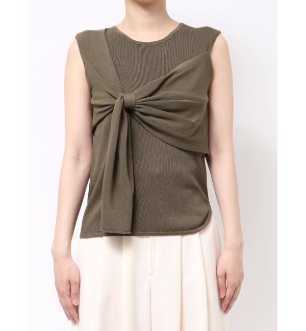 LAGUNAMOON「ツイストライクニットプルオーバー」|ニット・セーター|