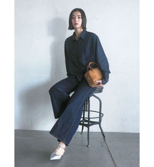 LAGUNAMOON「レースカフスシャツ」|シャツ・ブラウス|