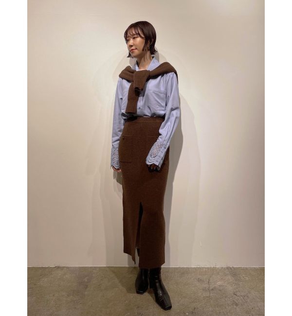 LAGUNAMOON「レースカフスシャツ」|シャツ・ブラウス|