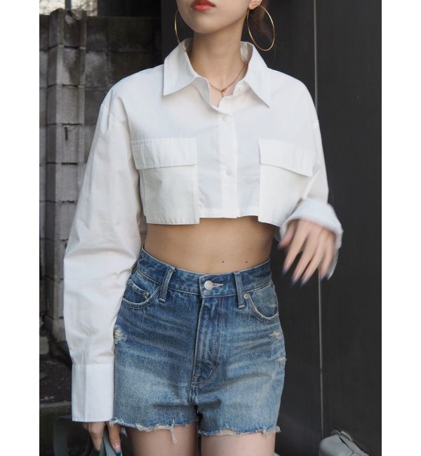 EVRIS「ポケットショートシャツ」|シャツ・ブラウス|