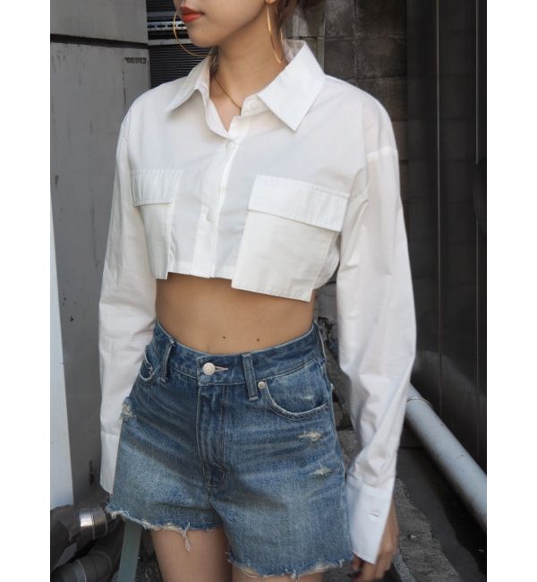 EVRIS「ポケットショートシャツ」|シャツ・ブラウス|