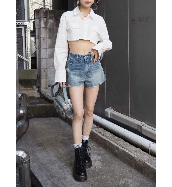 EVRIS「ポケットショートシャツ」|シャツ・ブラウス|