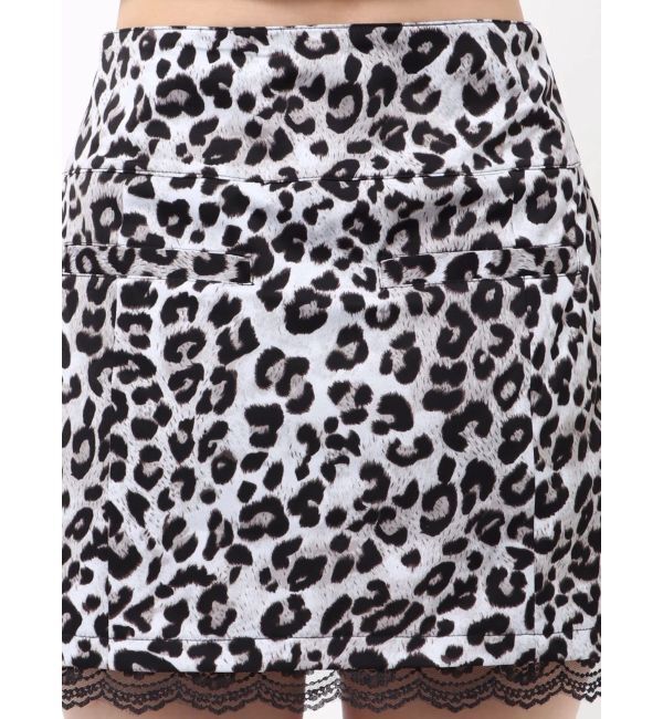 EVRIS「レオパードスリットミニスカート」|スカート|