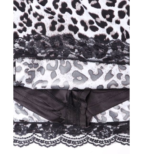 EVRIS「レオパードスリットミニスカート」|スカート|