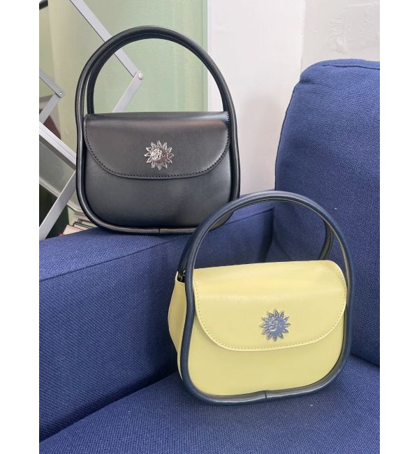 EVRIS「バイカラーハンドBAG」|ハンドバッグ|