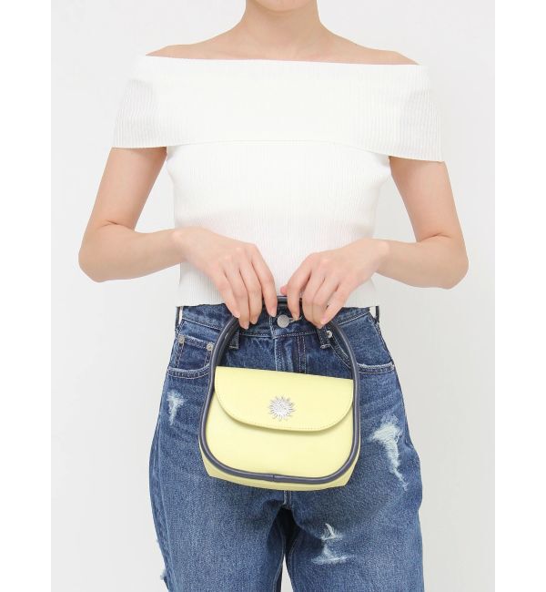 EVRIS「バイカラーハンドBAG」|ハンドバッグ|