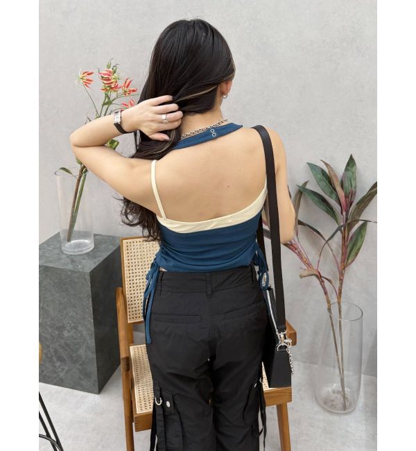 EVRIS「キャミドッキングタンクトップ」|タンクトップ|