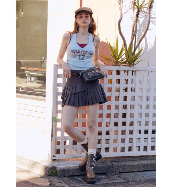 EVRIS「キャミドッキングタンクトップ」|タンクトップ|