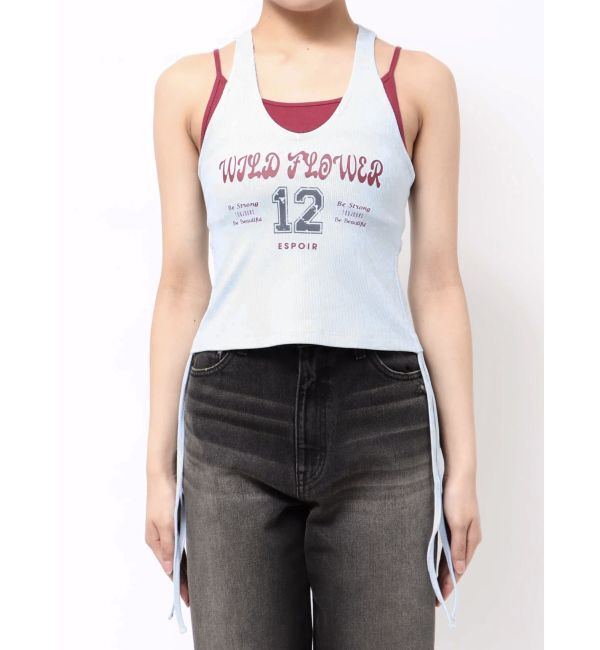 EVRIS「キャミドッキングタンクトップ」|タンクトップ|