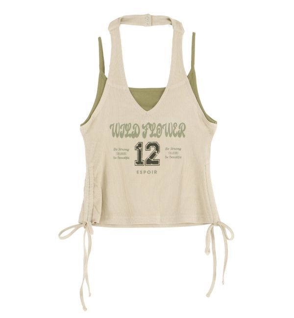 EVRIS「キャミドッキングタンクトップ」|タンクトップ|