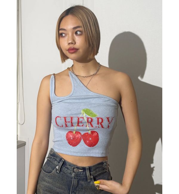 EVRIS「ダブルチェーンワンショルトップス」|キャミソール|