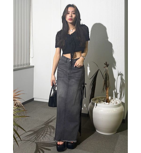 EVRIS「チョーカーレーストップス」|Tシャツ・カットソー|