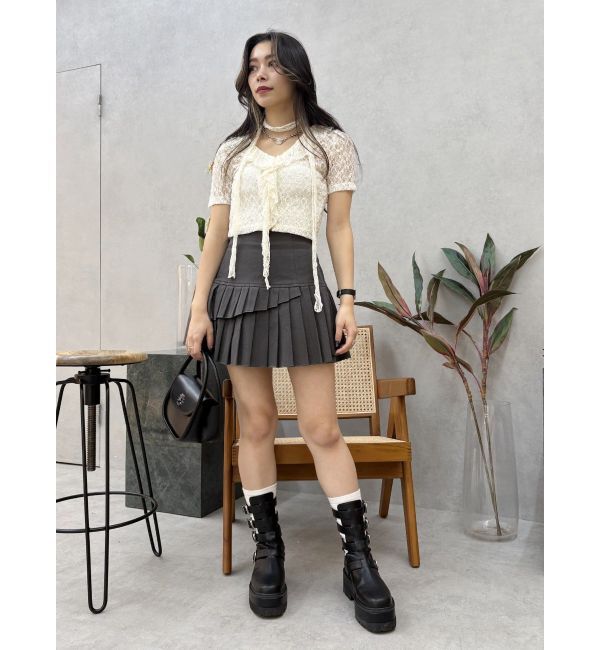 EVRIS「チョーカーレーストップス」|Tシャツ・カットソー|