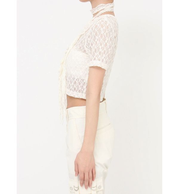 EVRIS「チョーカーレーストップス」|Tシャツ・カットソー|