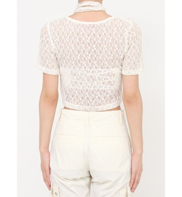 EVRIS「チョーカーレーストップス」|Tシャツ・カットソー|