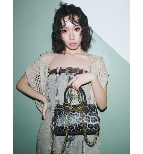 EVRIS「メッシュジップアップニットベスト」|ニット・セーター|