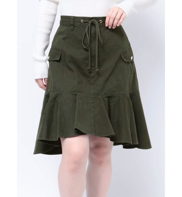 jouetie「アシメヘムミドルスカート」|スカート|