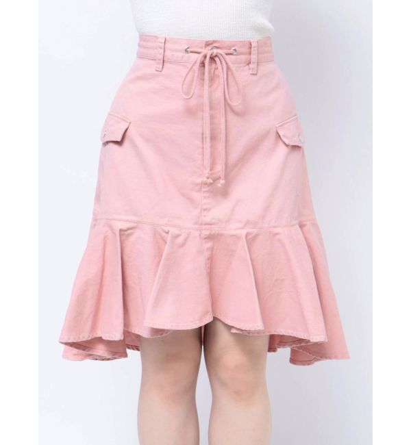 jouetie「アシメヘムミドルスカート」|スカート|