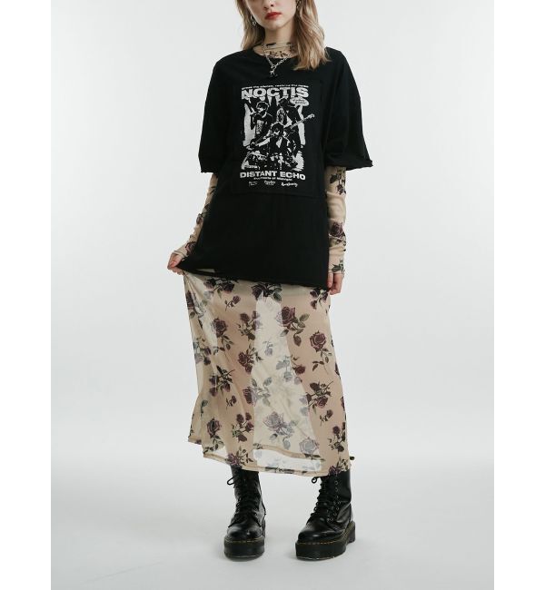 jouetie「グランジグラフィックTシャツ」|Tシャツ・カットソー|