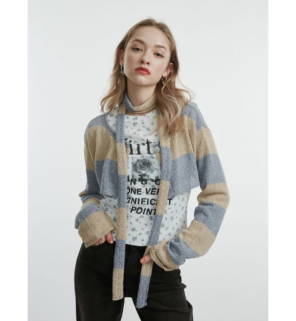 jouetie「グランジワッフルロンT」|Tシャツ・カットソー|