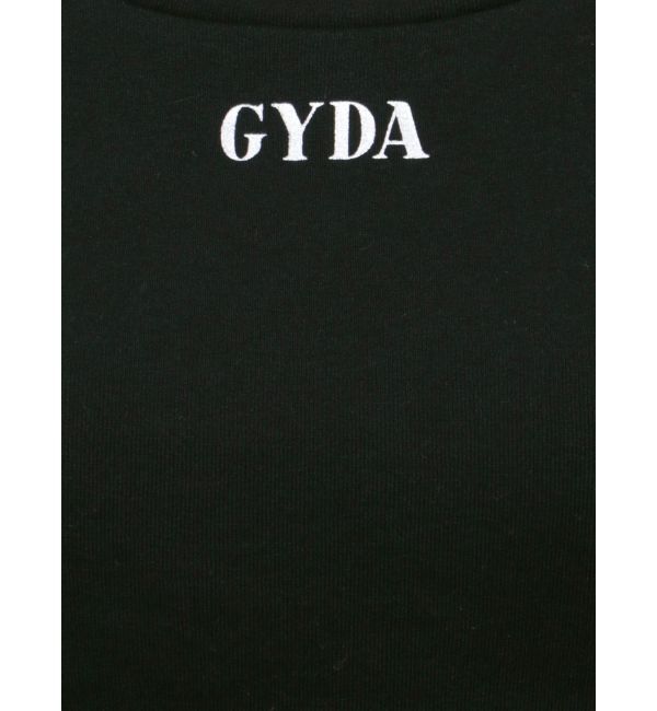 GYDA「BACK OPEN bijou heartトップス」|Tシャツ・カットソー|