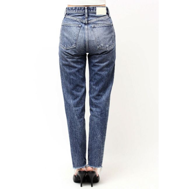 GYDA「ハイウエストVintage Edge ダメージストレートデニムパンツ」|デニム|