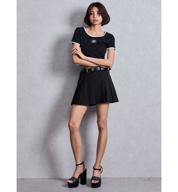 GYDA「Symmetry GYDAバイカラーTシャツ」|Tシャツ・カットソー|