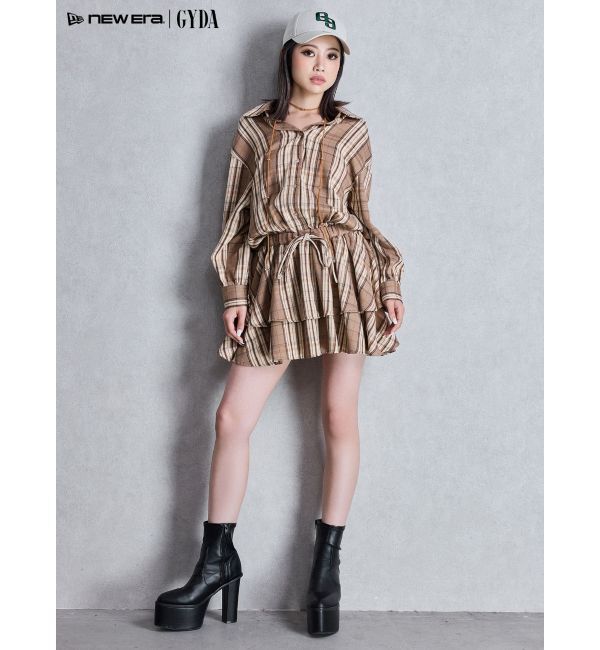 GYDA「3WAYチェックワンピース」|ワンピース|