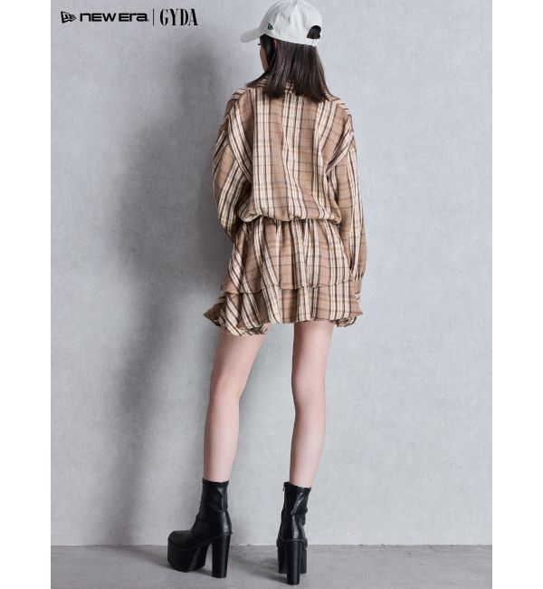 GYDA「3WAYチェックワンピース」|ワンピース|