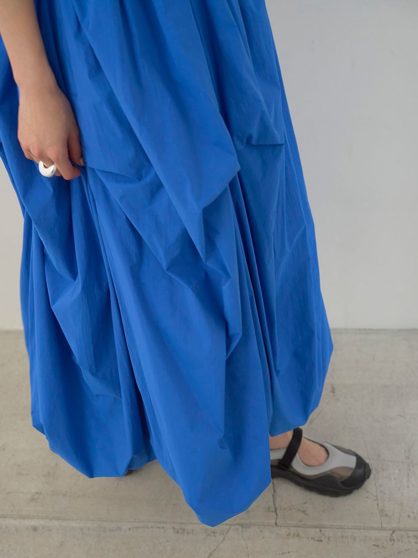 emmi atelier「膨れジャガードカットドッキングワンピース」|ワンピース|