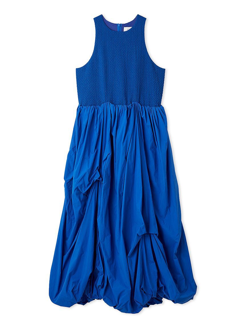 emmi atelier「膨れジャガードカットドッキングワンピース」|ワンピース|