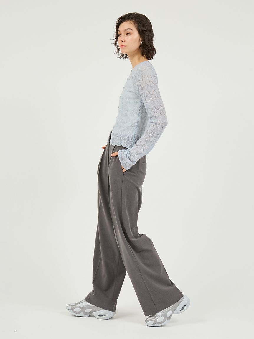 emmi atelier「モヘヤ混2wayニットトップス」|ニット・セーター|