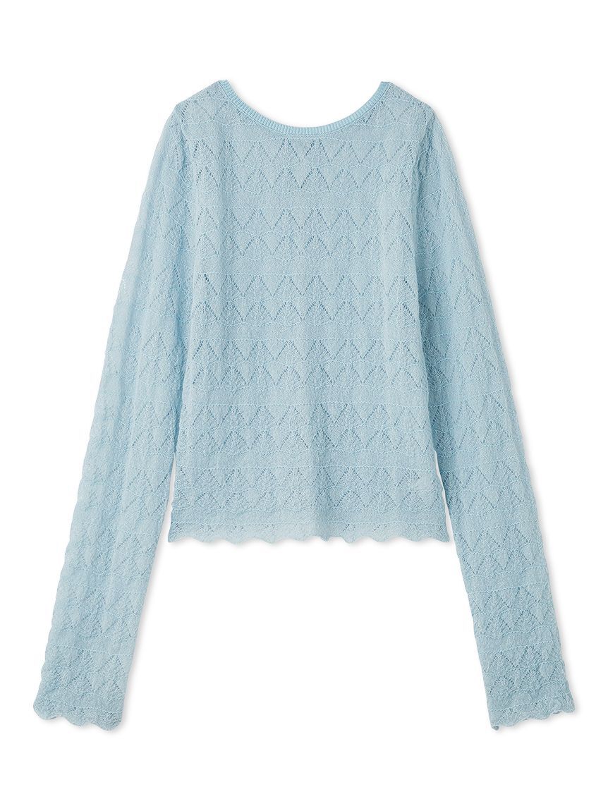 emmi atelier「モヘヤ混2wayニットトップス」|ニット・セーター|