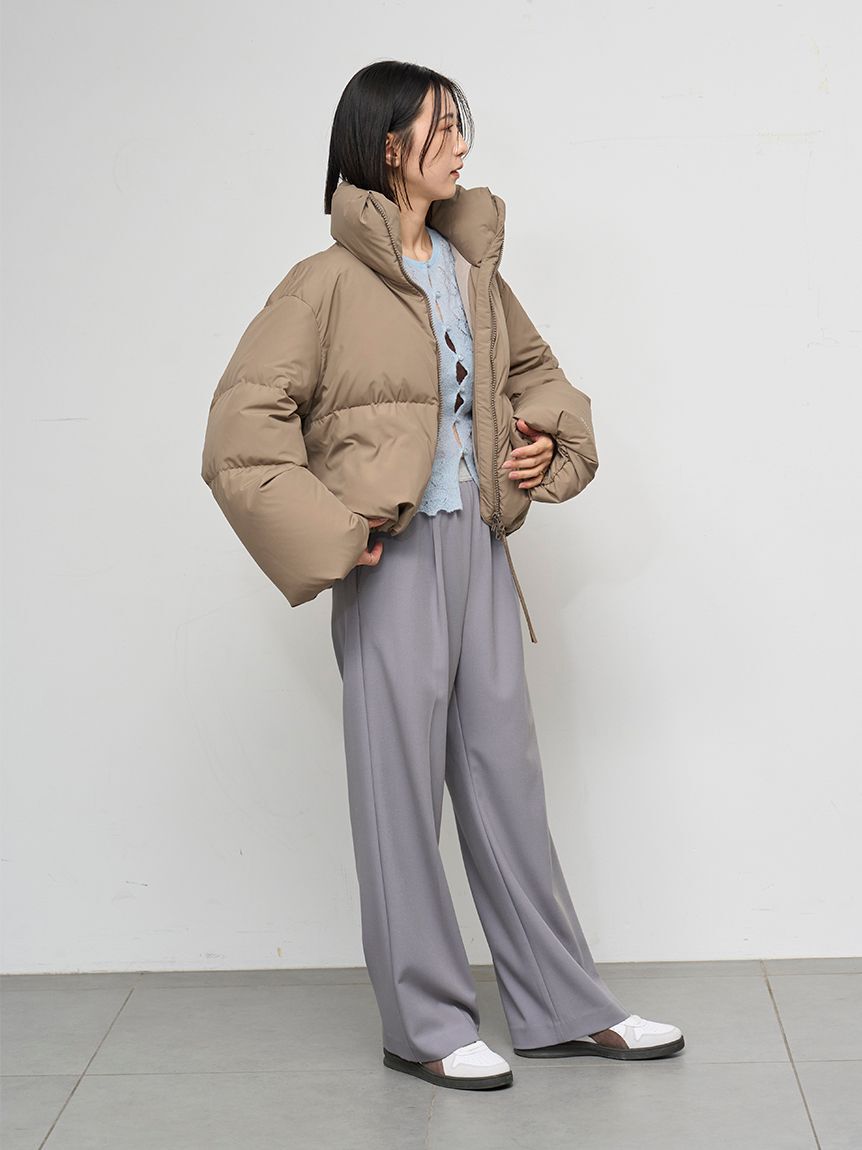 emmi atelier「モヘヤ混2wayニットトップス」|ニット・セーター|