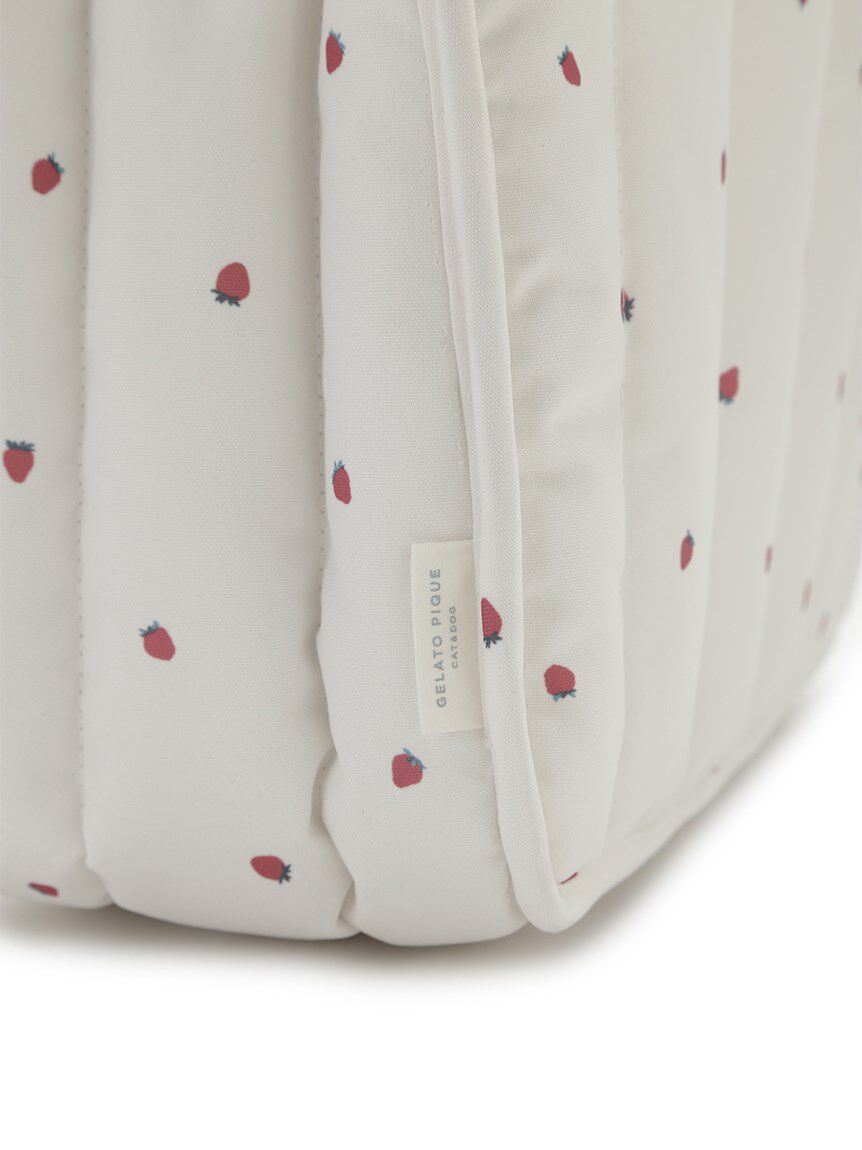  GELATO PIQUE CAT&DOG「【CAT&DOG】【販路限定商品】ストロベリーキルティングお散歩バッグＭ」|その他|