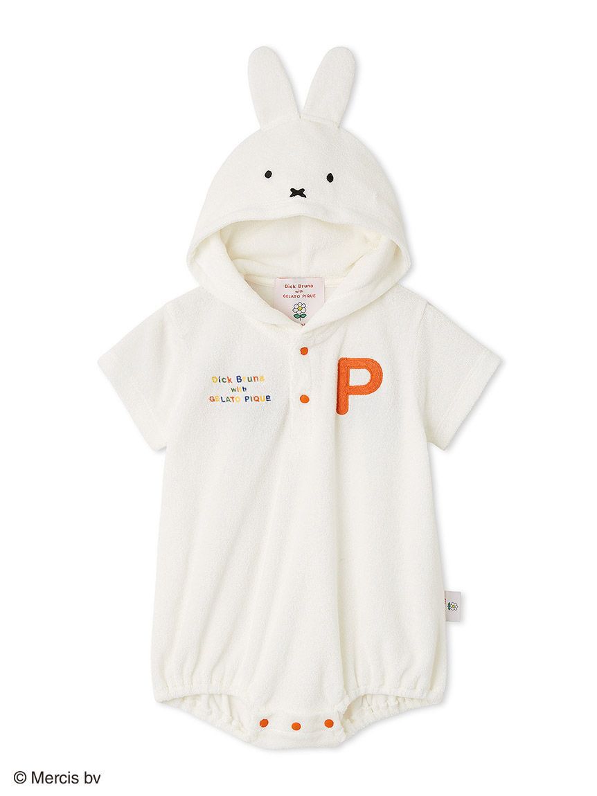 GELATO PIQUE KIDS & BABY「【Dick Bruna】【BABY】miffy パイルロンパース」|ロンパース|
