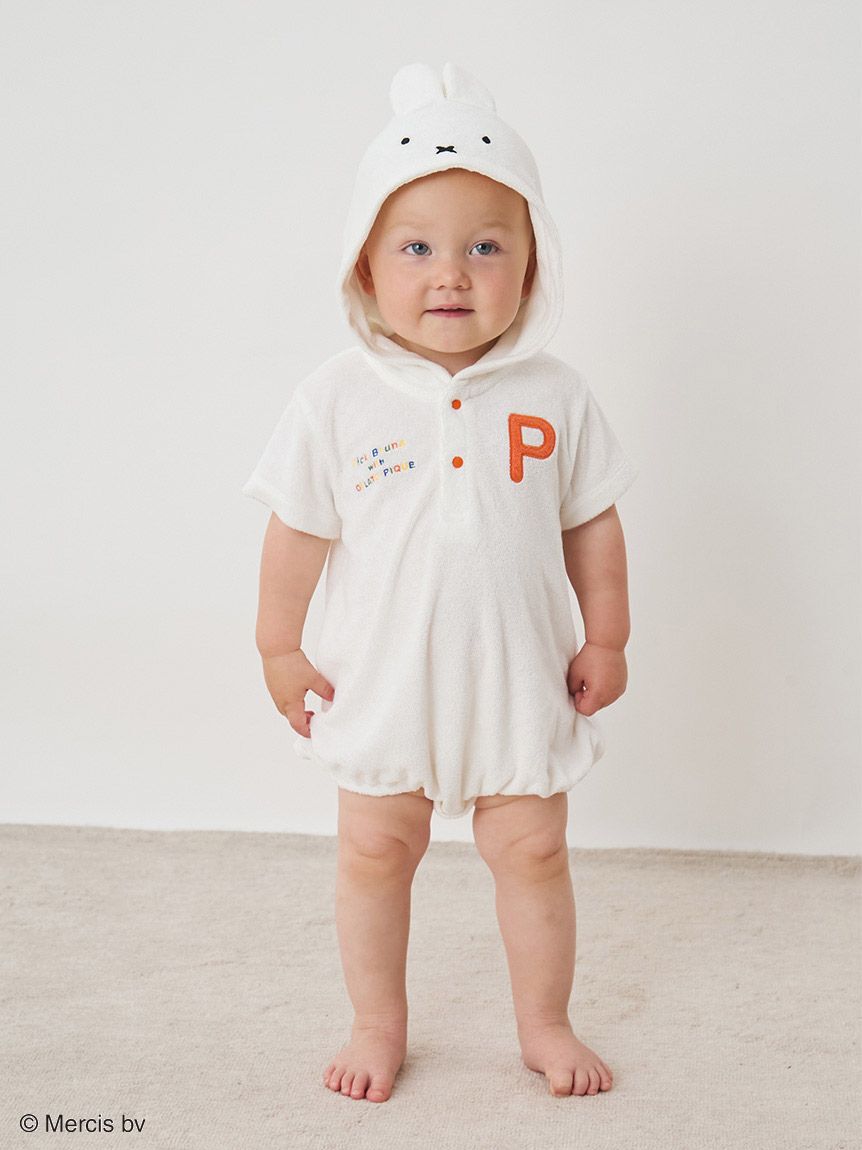 GELATO PIQUE KIDS & BABY「【Dick Bruna】【BABY】miffy パイルロンパース」|ロンパース|