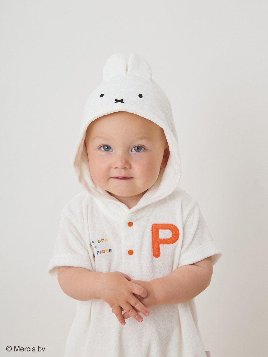 GELATO PIQUE KIDS & BABY「【Dick Bruna】【BABY】miffy パイルロンパース」|ロンパース|