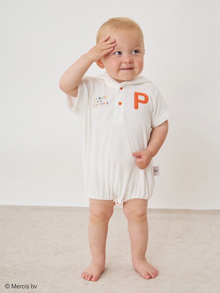 GELATO PIQUE KIDS & BABY「【Dick Bruna】【BABY】miffy パイルロンパース」|ロンパース|