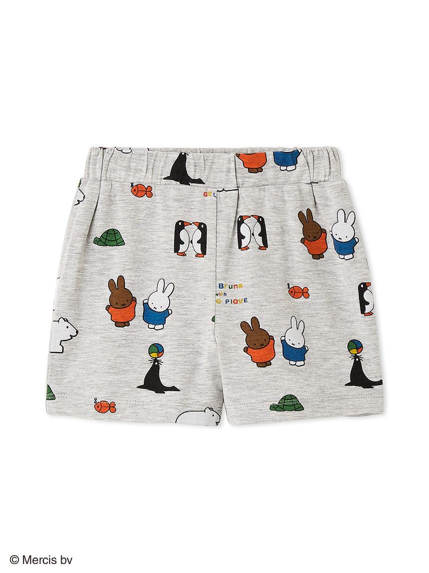 GELATO PIQUE KIDS & BABY「【Dick Bruna】【BABY】【接触冷感】総柄ショートパンツ」|その他ベビーウェア|GRY