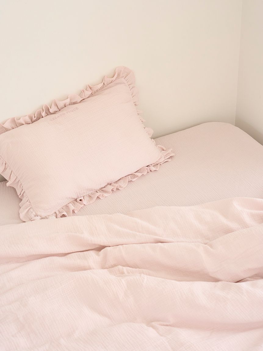 gelato pique Sleep「【Sleep】ダブルガーゼフリル３点セット（セミダブル）」|その他|