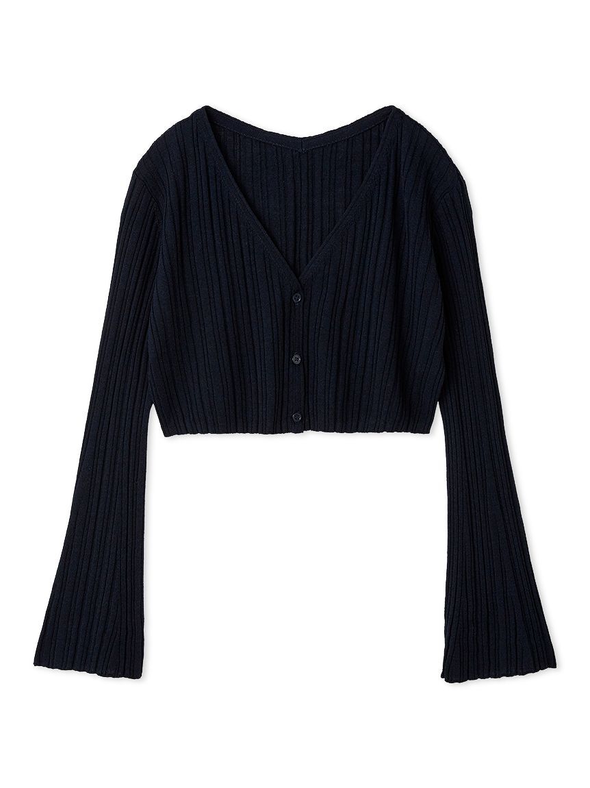 SNIDEL「シンプルリブカーディガン」|カーディガン|