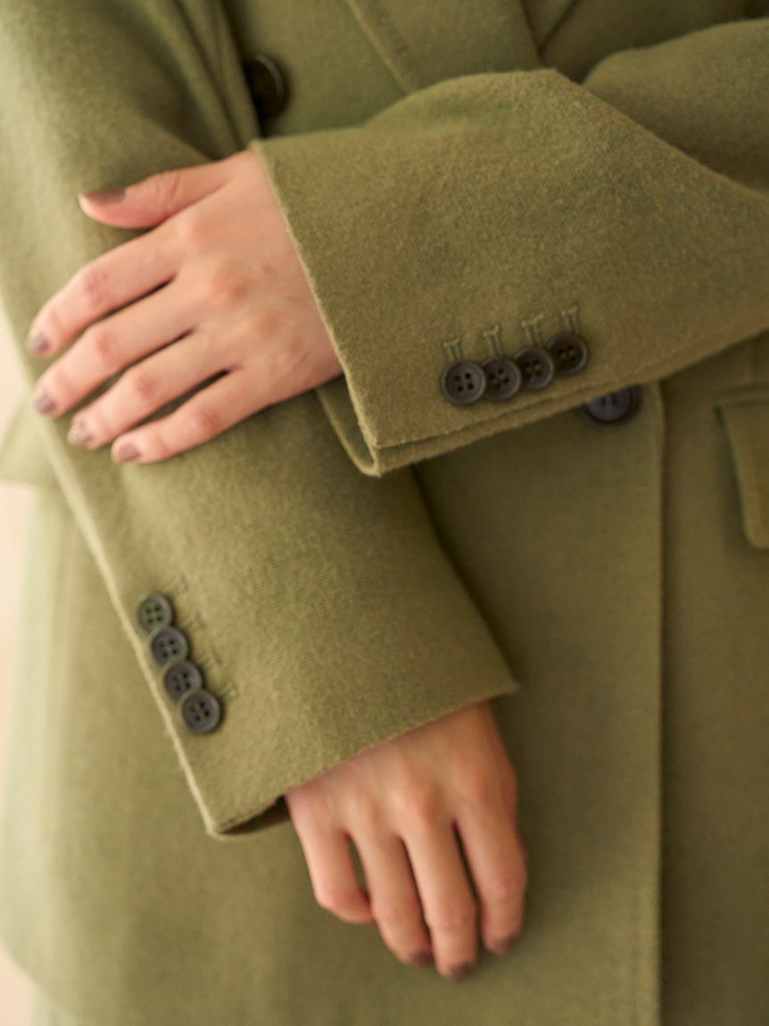 SNIDEL「オーバーサイズウールジャケット」|テーラードジャケット|