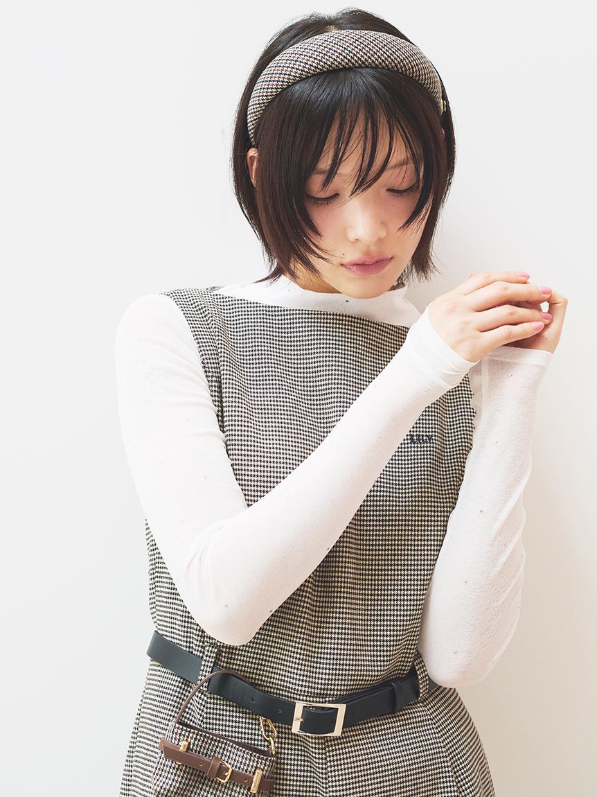 LILY BROWN「ボウタイシアートップス」|Tシャツ・カットソー|WHT