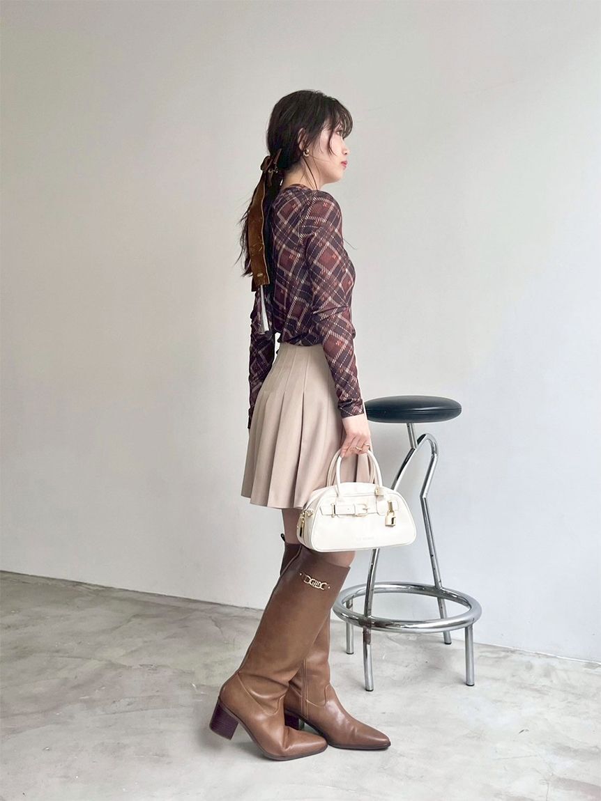 LILY BROWN「ボウタイシアートップス」|Tシャツ・カットソー|