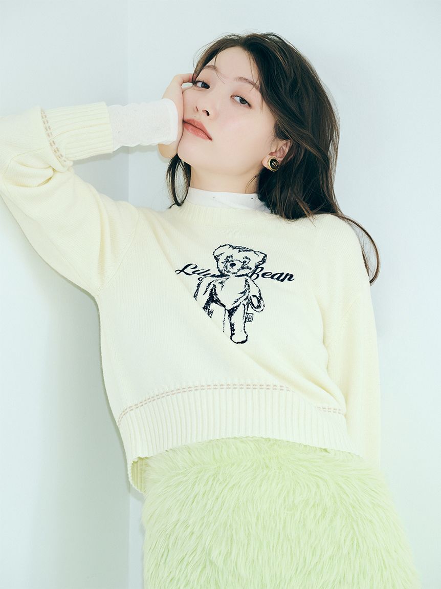 LILY BROWN「ボウタイシアートップス」|Tシャツ・カットソー|