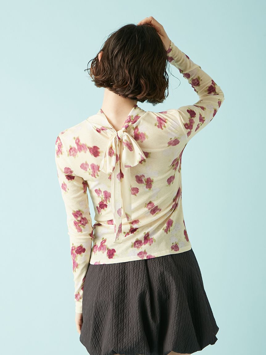 LILY BROWN「ボウタイシアートップス」|Tシャツ・カットソー|