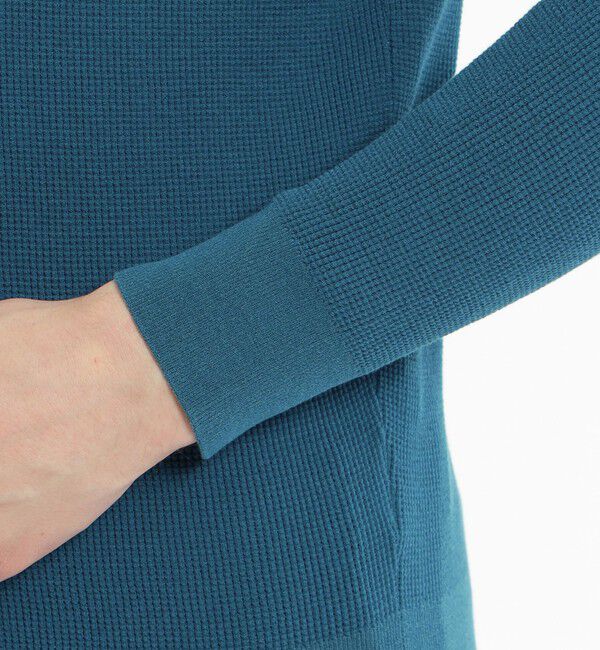 MACKINTOSH PHILOSOPHY「ミニワッフル クルーネックニット」|ニット・セーター|