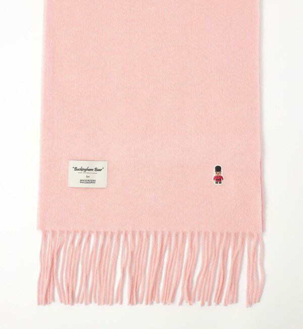 MACKINTOSH PHILOSOPHY「【WEB&一部店舗限定】バッキンガムベア ウールマフラー」|マフラー|