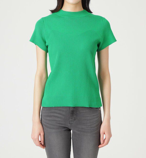  「【石井亜美AmiIshiiコラボ】アームウォーマーニットプルオーバー」|ニット・セーター|